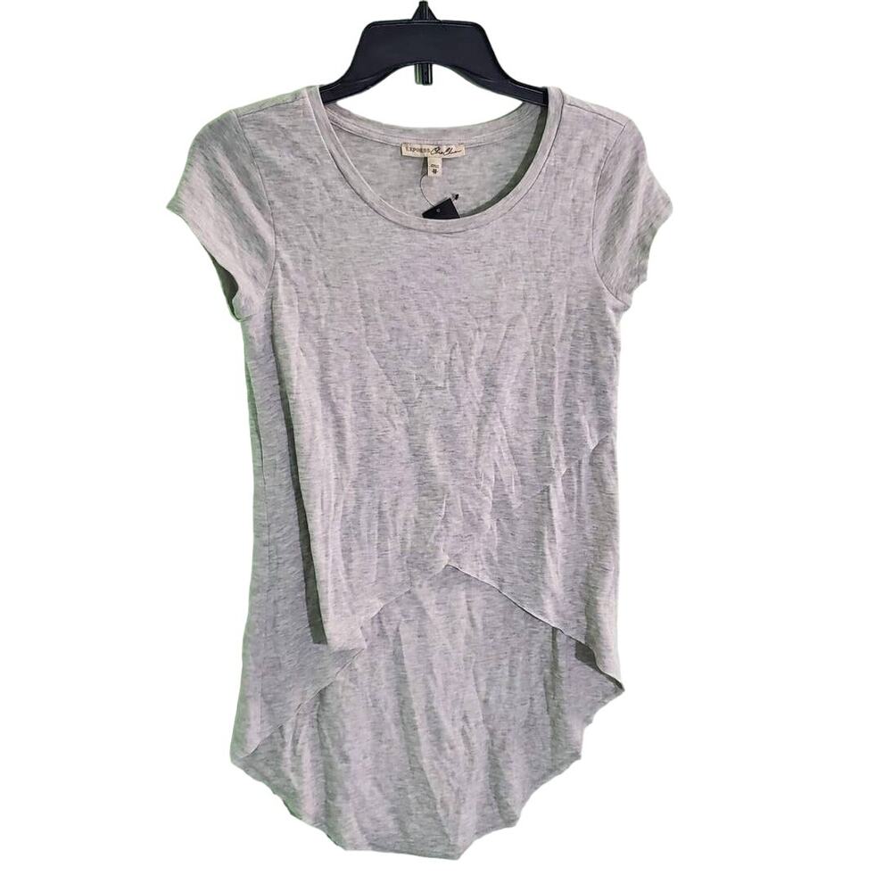 NWT! Express One Eleven 2016 Heathered Grey Hi-Low Casual Tee Top Size XS